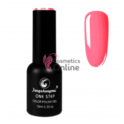 Oja semipermanenta FSM, ONE STEP Color UV/LED 10ml Cod 143 Rouge